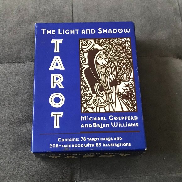 The Light and Shadow Tarot Vintage 1997 Brian Williams & Michael Goepferd - Picture 1 of 9